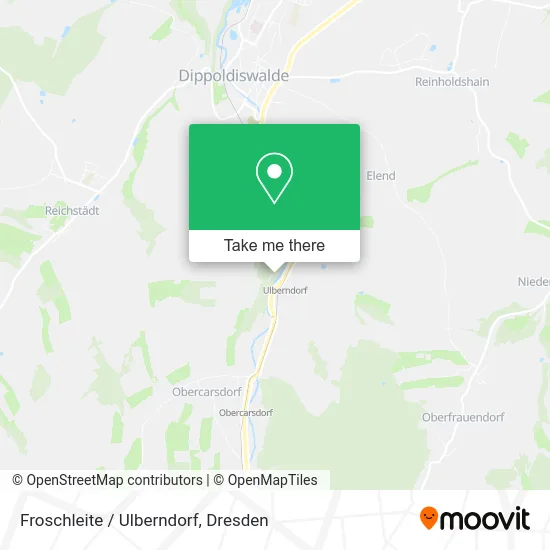 Карта Froschleite / Ulberndorf