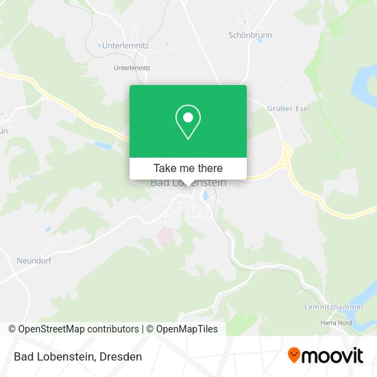 Карта Bad Lobenstein