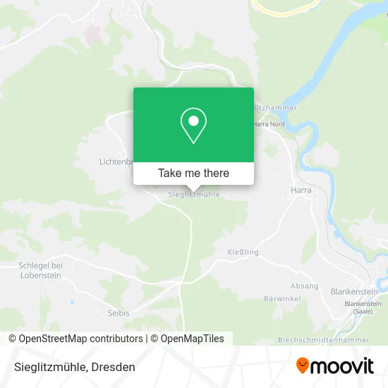 Карта Sieglitzmühle