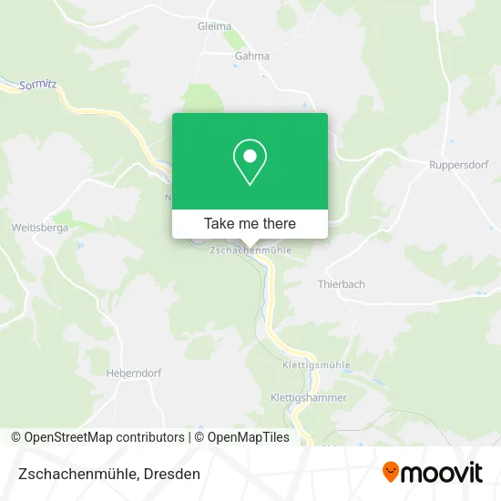 Карта Zschachenmühle