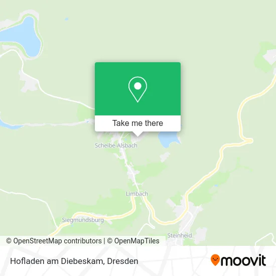 Карта Hofladen am Diebeskam