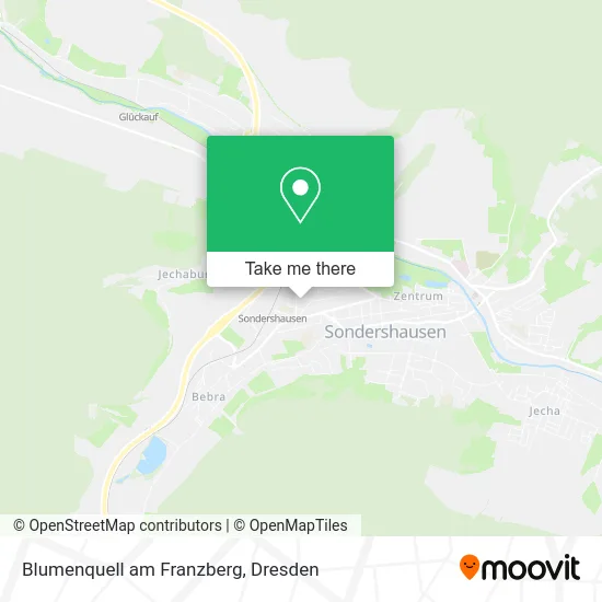 Карта Blumenquell am Franzberg