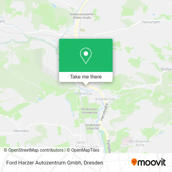 Карта Ford Harzer Autozentrum Gmbh