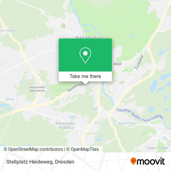 Карта Stellplatz Heideweg