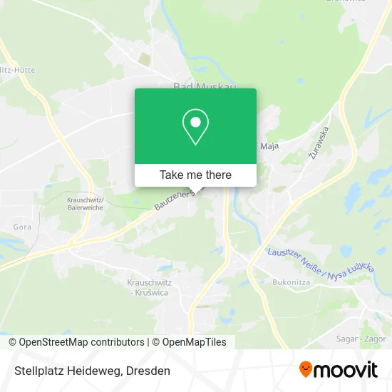 Карта Stellplatz Heideweg