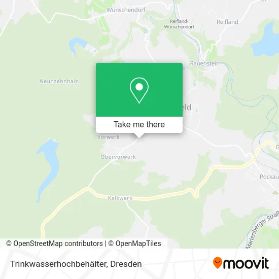 Карта Trinkwasserhochbehälter