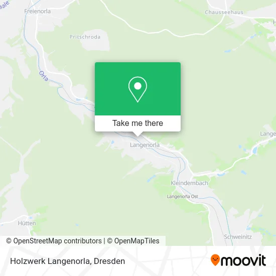 Карта Holzwerk Langenorla