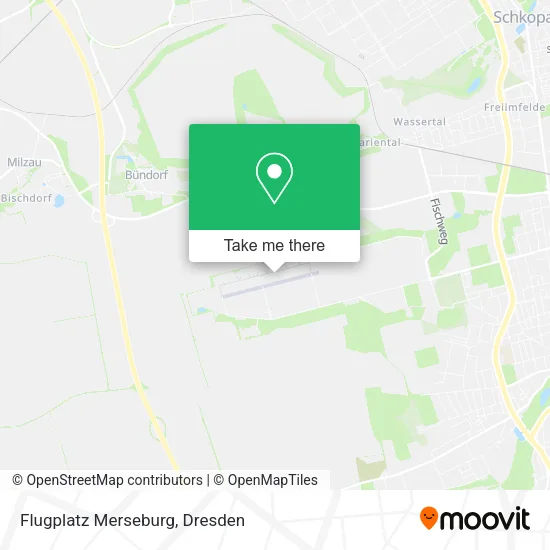 Карта Flugplatz Merseburg