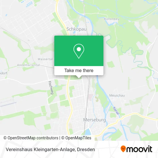 Карта Vereinshaus Kleingarten-Anlage