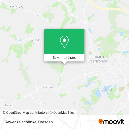 Карта Rewenzelschänke