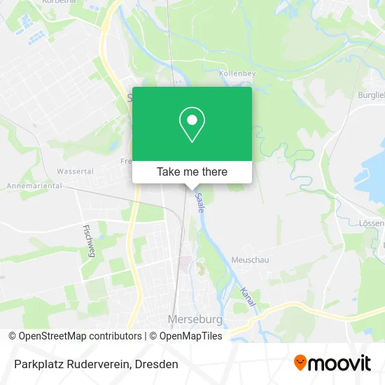 Карта Parkplatz Ruderverein