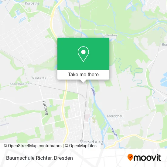 Карта Baumschule Richter