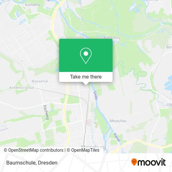Карта Baumschule