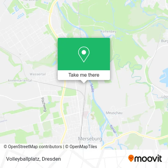 Карта Volleyballplatz