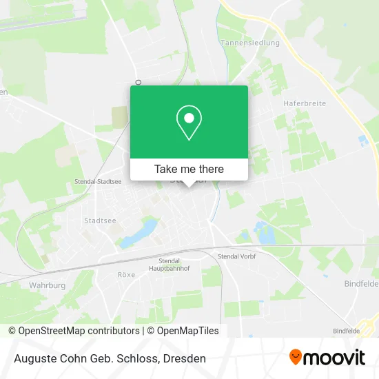 Карта Auguste Cohn Geb. Schloss