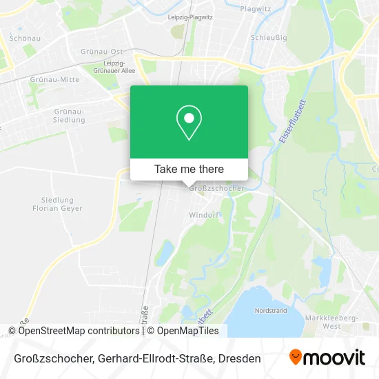 Карта Großzschocher, Gerhard-Ellrodt-Straße