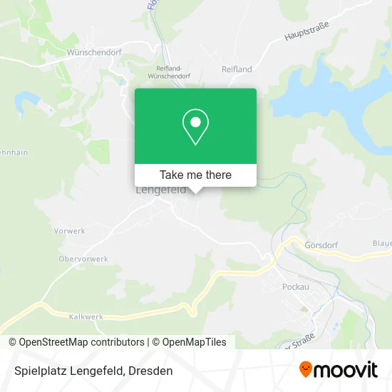 Карта Spielplatz Lengefeld