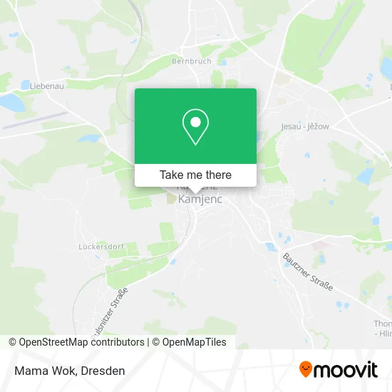Карта Mama Wok
