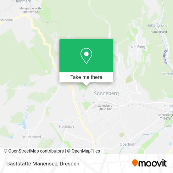 Карта Gaststätte Mariensee