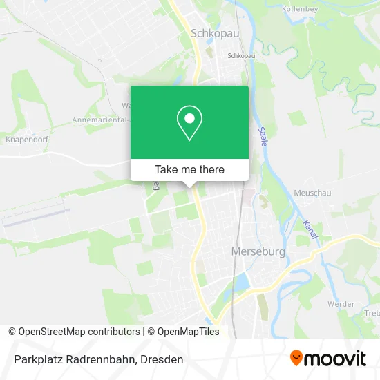Карта Parkplatz Radrennbahn