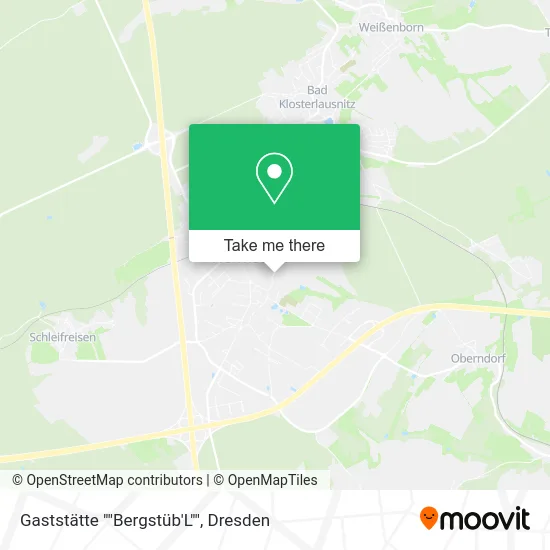 Карта Gaststätte ""Bergstüb'L""