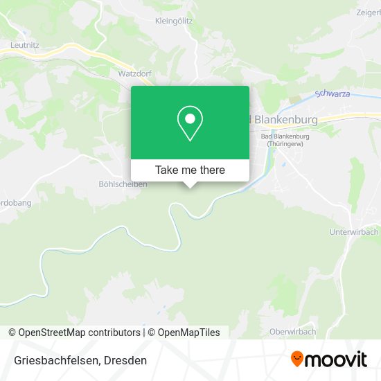 Карта Griesbachfelsen