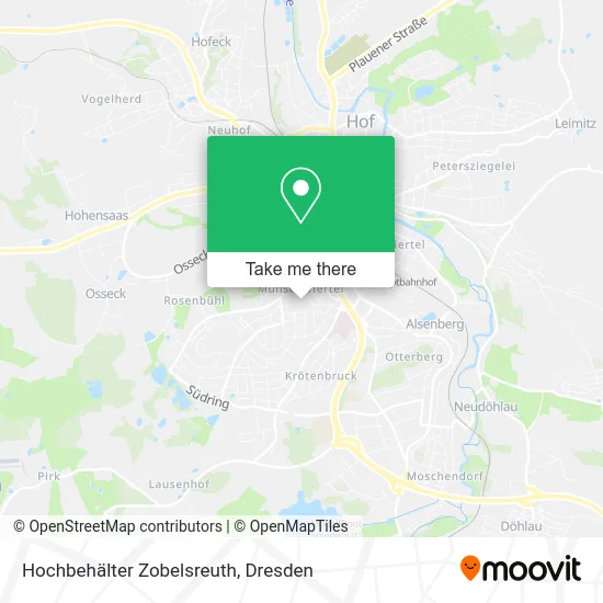 Карта Hochbehälter Zobelsreuth