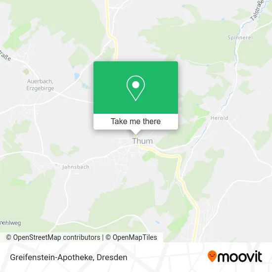 Карта Greifenstein-Apotheke