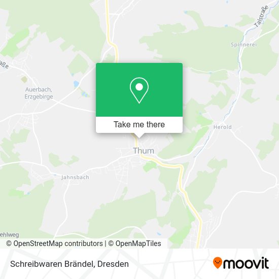 Карта Schreibwaren Brändel