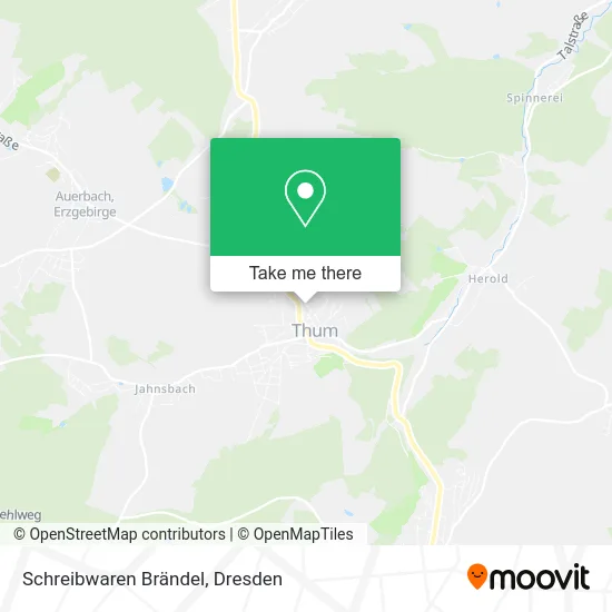 Карта Schreibwaren Brändel