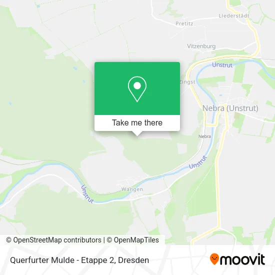 Карта Querfurter Mulde - Etappe 2