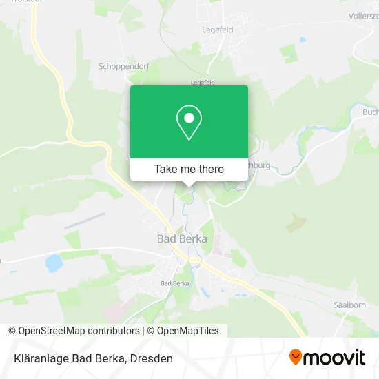 Карта Kläranlage Bad Berka