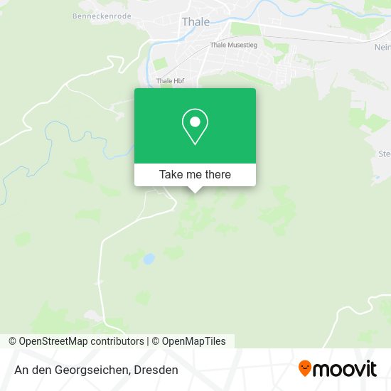 Карта An den Georgseichen