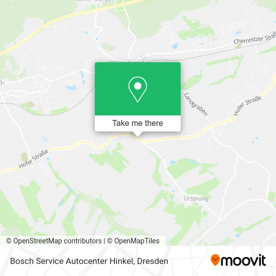 Карта Bosch Service Autocenter Hinkel