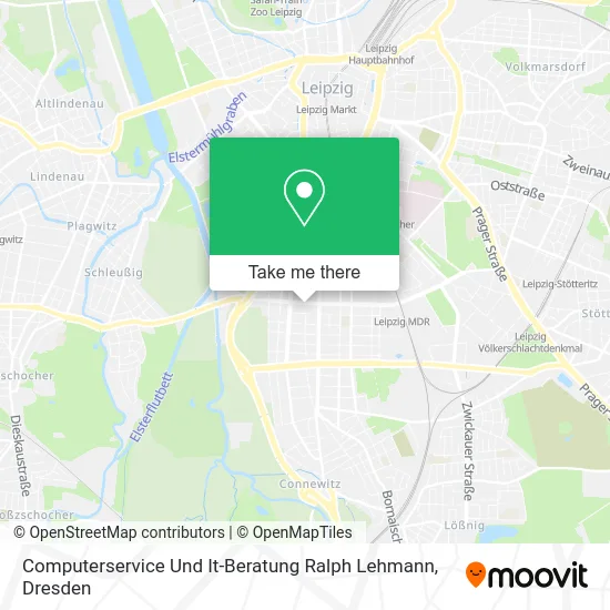 Карта Computerservice Und It-Beratung Ralph Lehmann