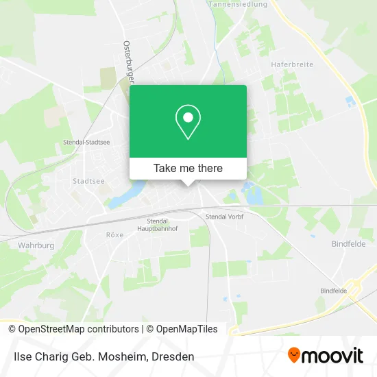 Карта Ilse Charig Geb. Mosheim