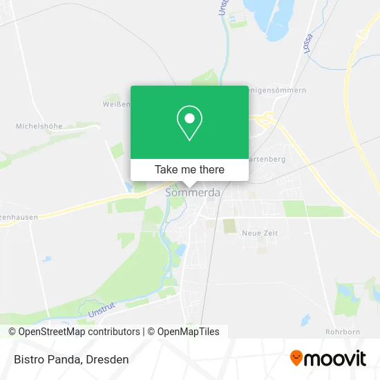 Карта Bistro Panda