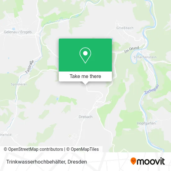 Карта Trinkwasserhochbehälter