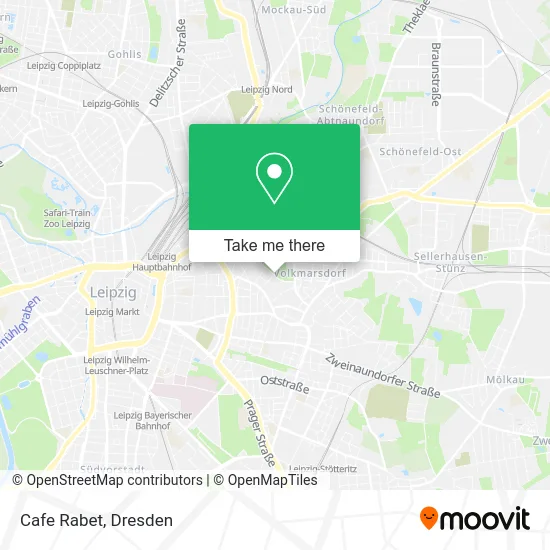 Карта Cafe Rabet