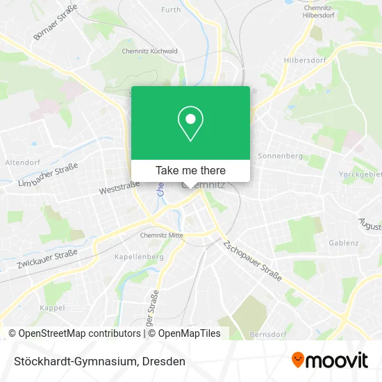 Карта Stöckhardt-Gymnasium