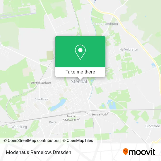 Карта Modehaus Ramelow