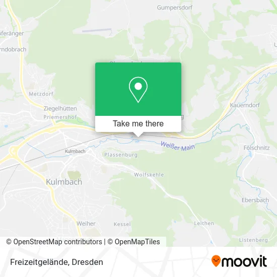 Карта Freizeitgelände