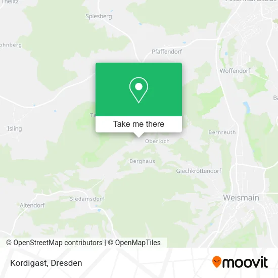 Карта Kordigast