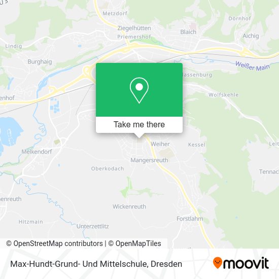 Карта Max-Hundt-Grund- Und Mittelschule