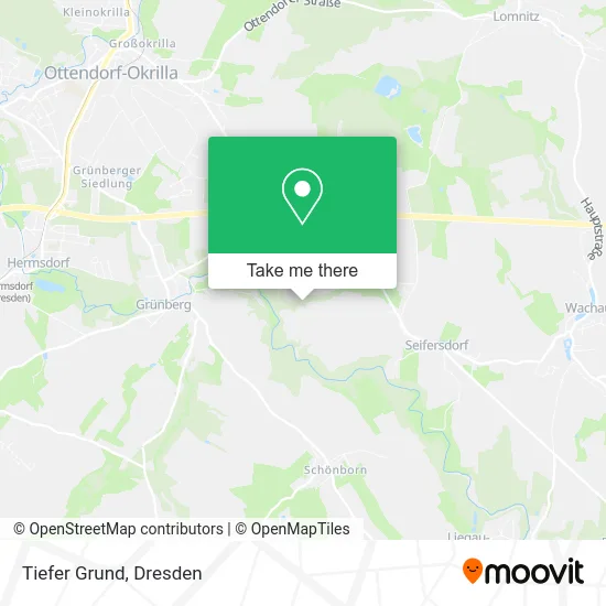 Карта Tiefer Grund