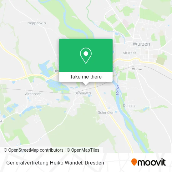 Карта Generalvertretung Heiko Wandel