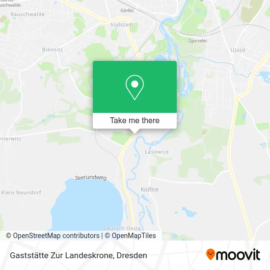 Карта Gaststätte Zur Landeskrone