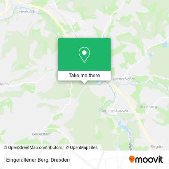 Карта Eingefallener Berg