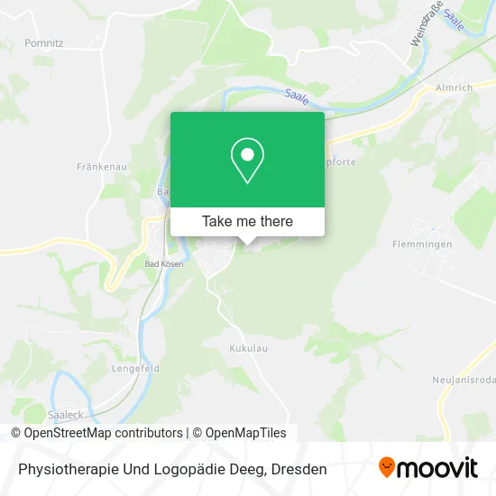 Карта Physiotherapie Und Logopädie Deeg