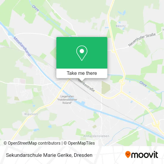 Карта Sekundarschule Marie Gerike